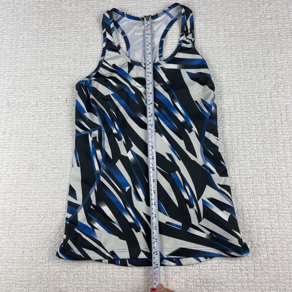 Peak Performance Womens Tank Top AOP  Small Blue Sweden Gym Run Yoga - Picture 9 of 16